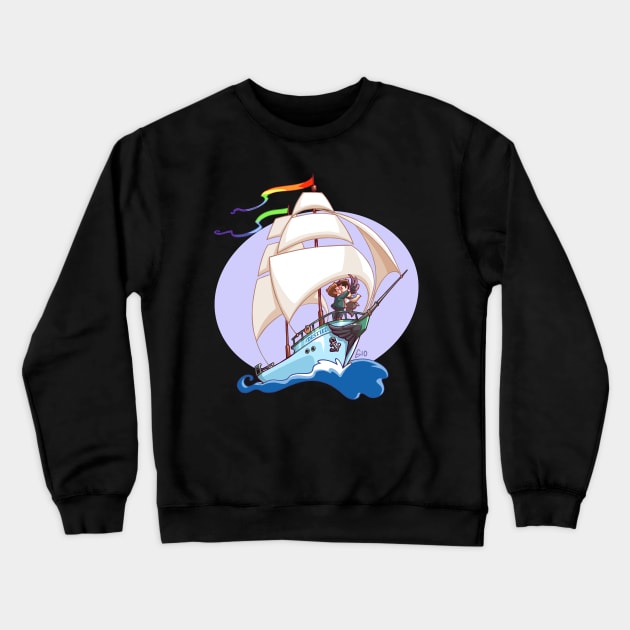 The Destiel Ship has sailed Crewneck Sweatshirt by GioGui